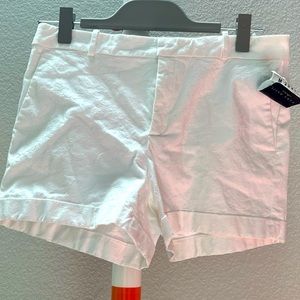 Zara white shorts size M new with tag